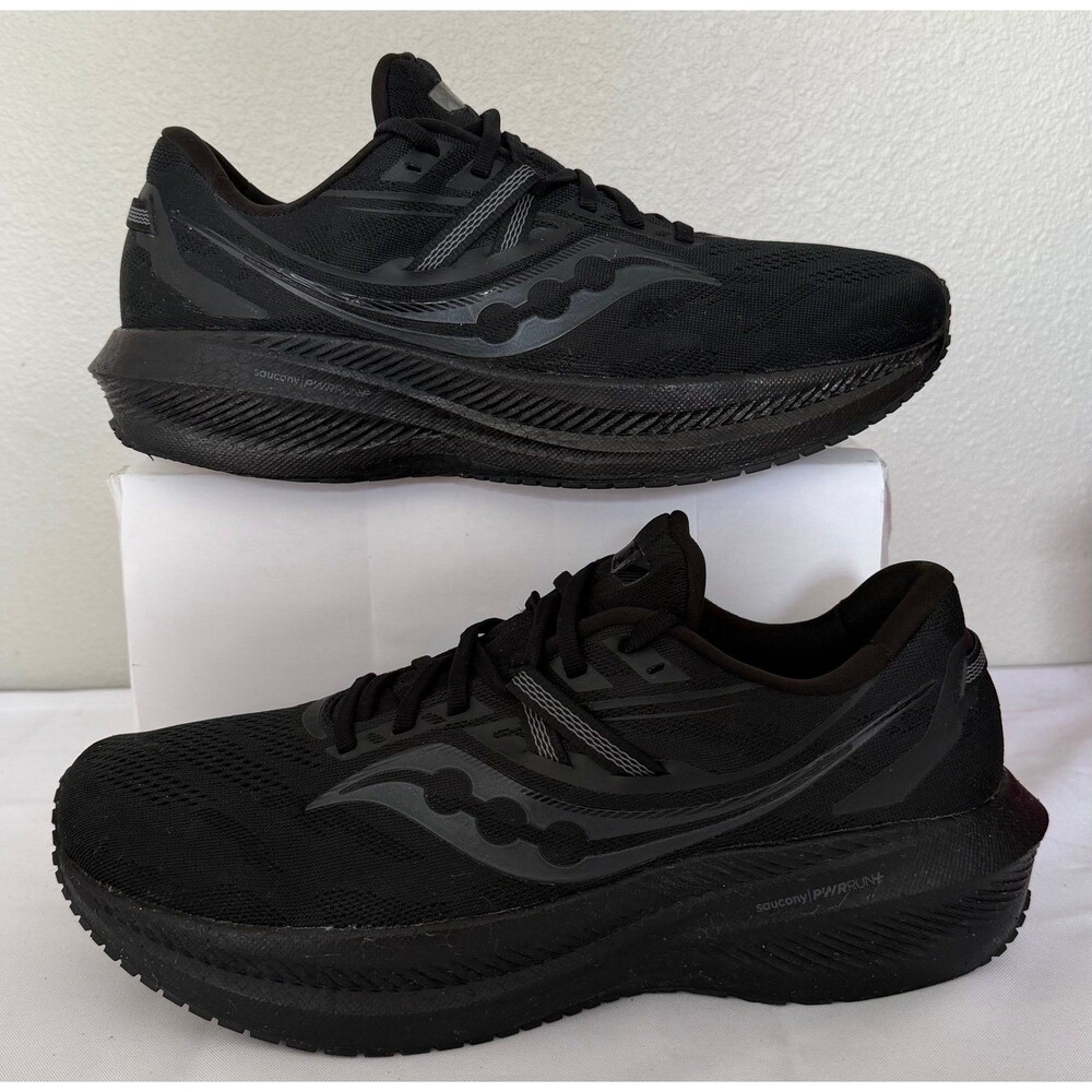 Saucony Triumph 20 Triple Black Men’s 11